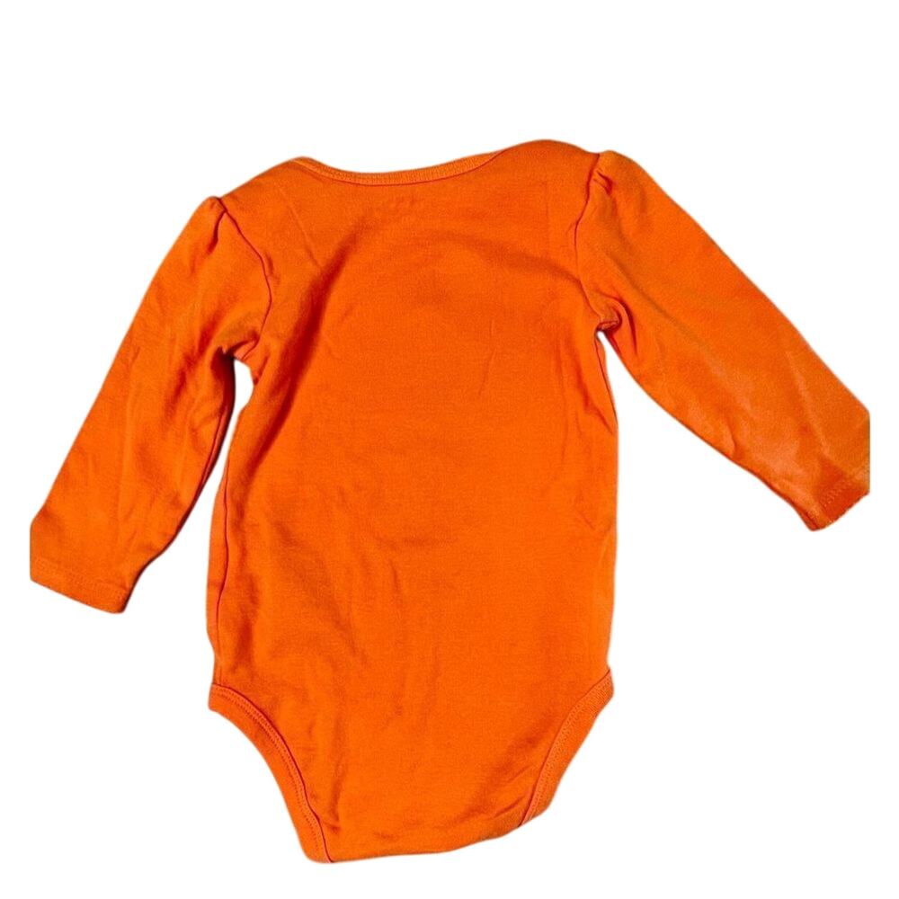 Carter's Halloween Ghost Orange Black "Fab-Boo-lous" Tutu Pants Outfit 9 months - Picture 5 of 11
